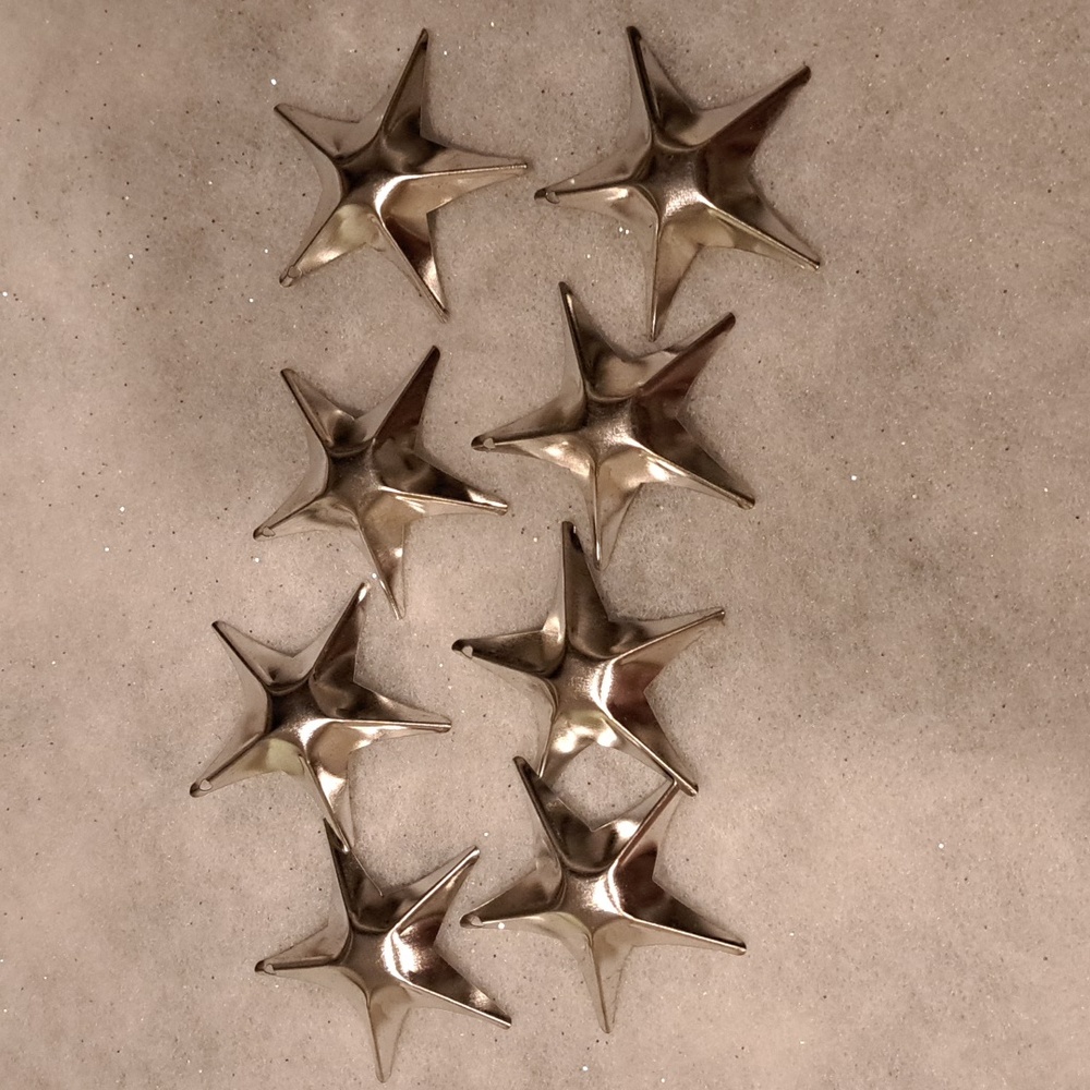 Christmas Tree Stars Tin